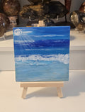 Moonlit Surf Mini Ocean Painting