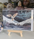Winter Guardian Owl Greeting Card