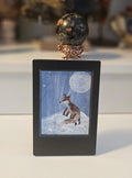 Winter Fox Beneath the Moon
