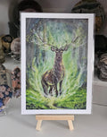 Deer in the Green Fire