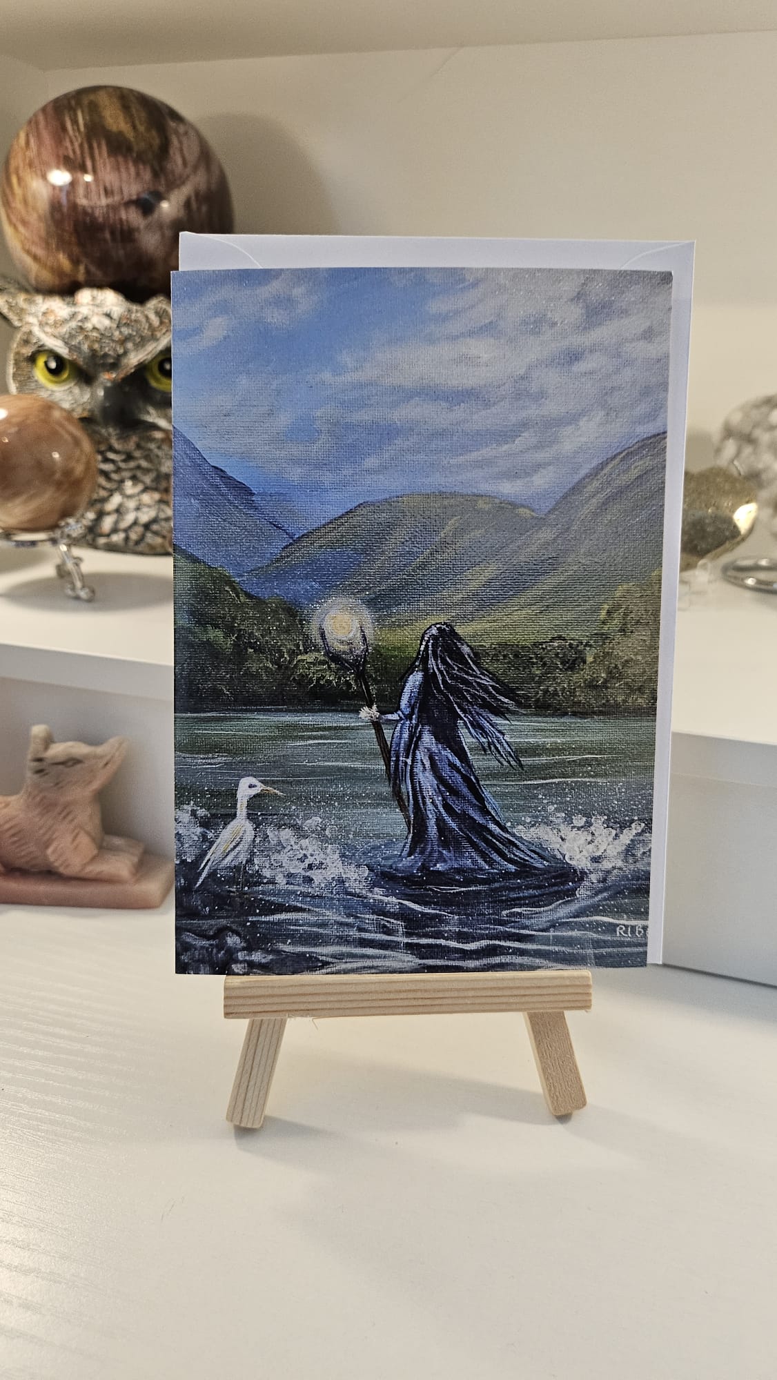 The Witch of Water Greeting Card