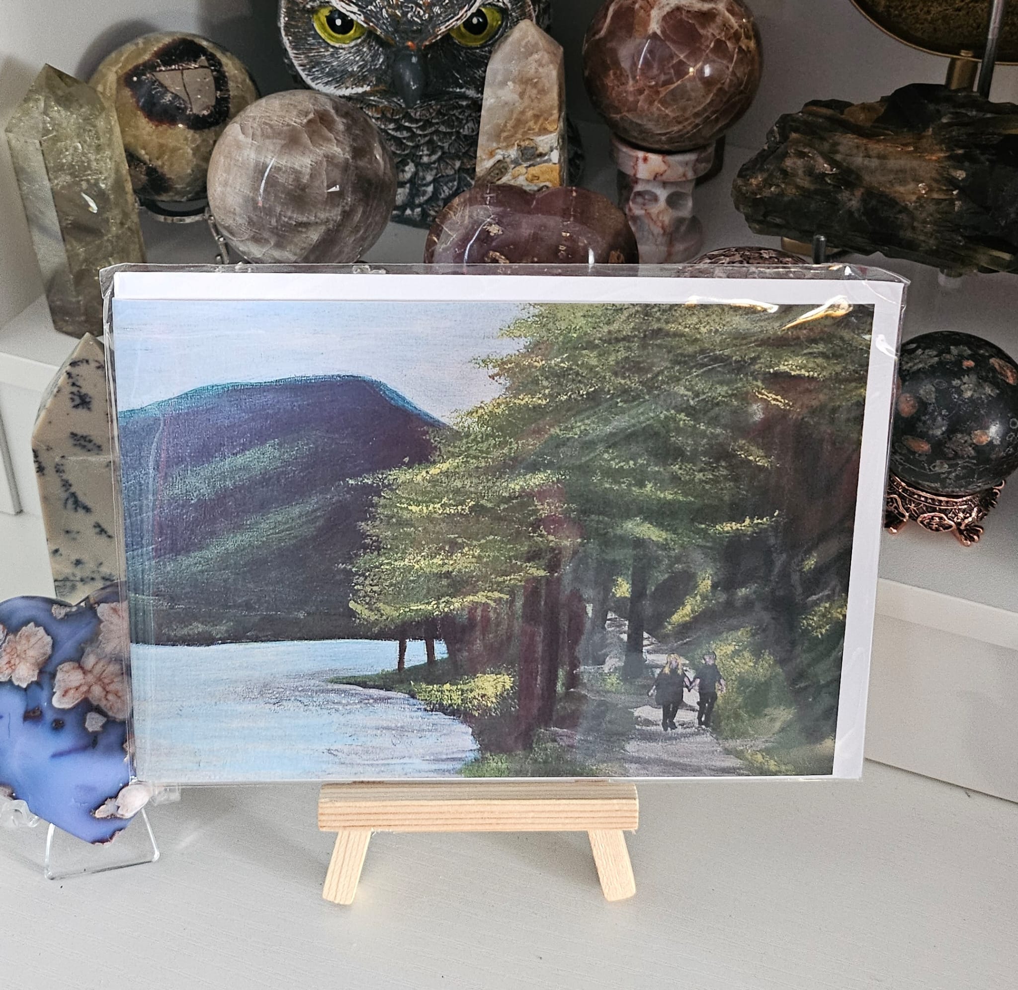 Lakeside Wander Greeting Card