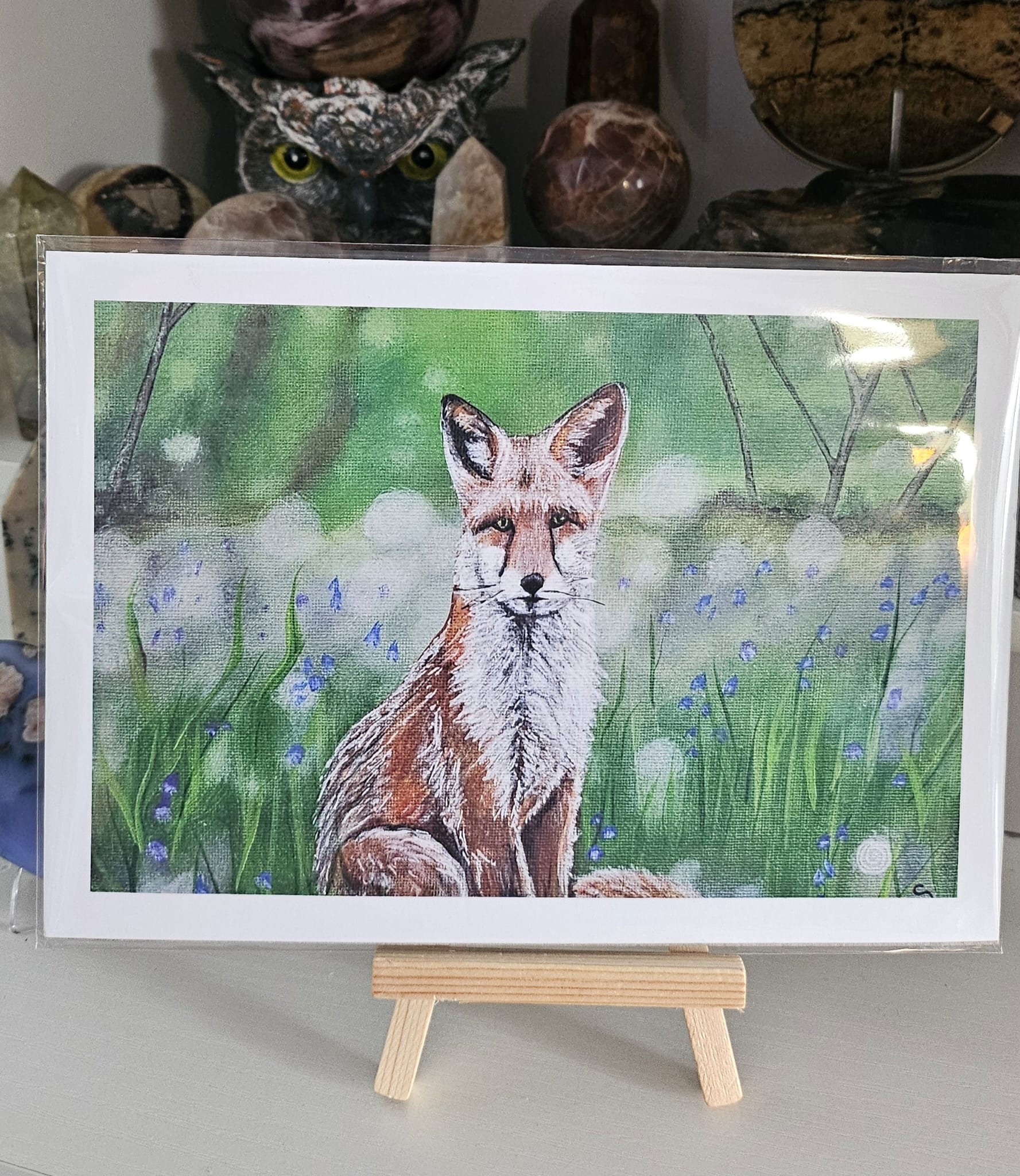 Fox in the Bluebells