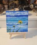 Bloom by the Sea Mini Coastal Flower Painting