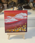 Wildflower Dusk Mini Landscape Painting