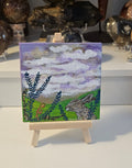Hare in the Ferns Mini Woodland Painting
