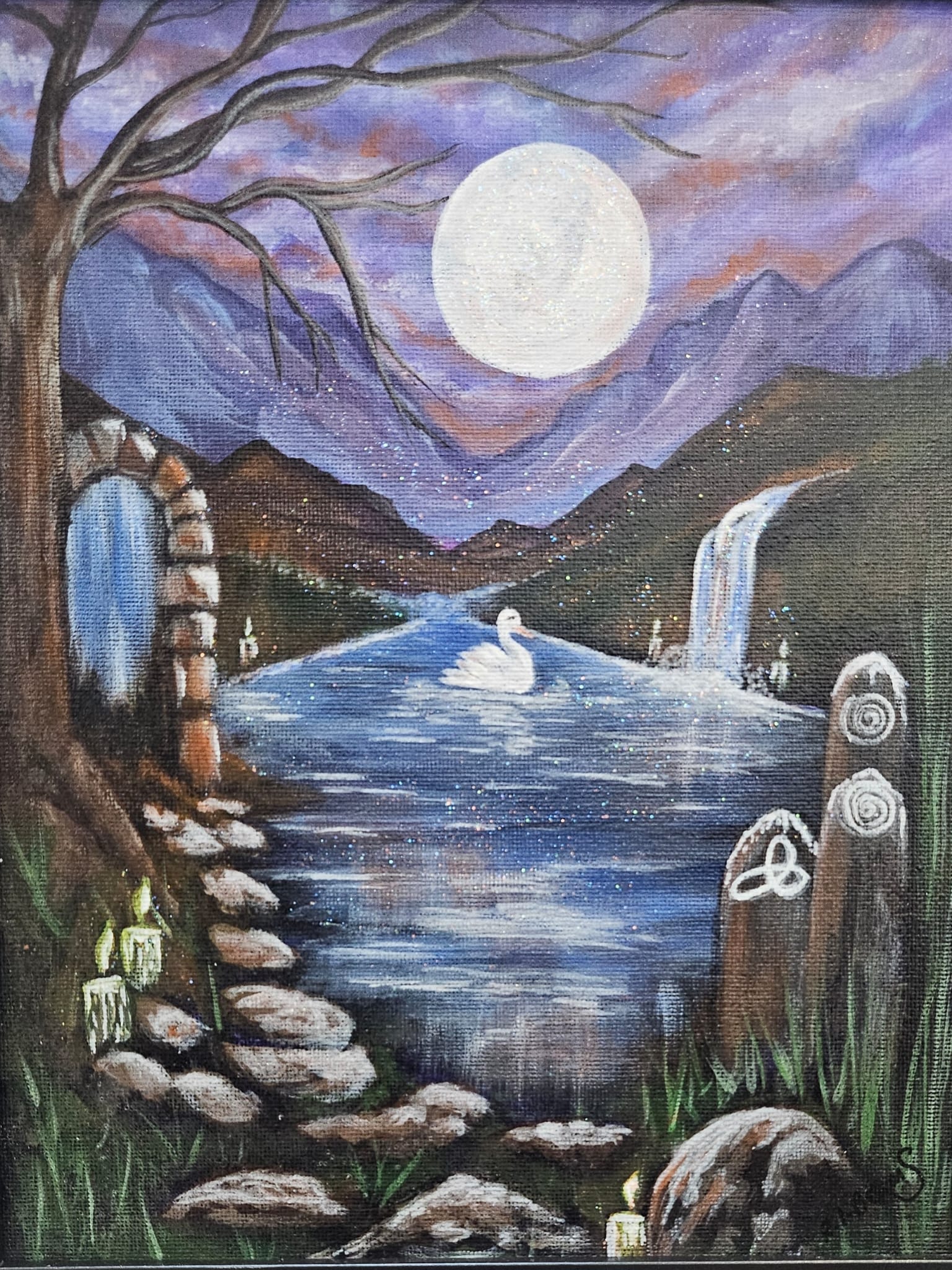 The Swan of Sacred Waters
