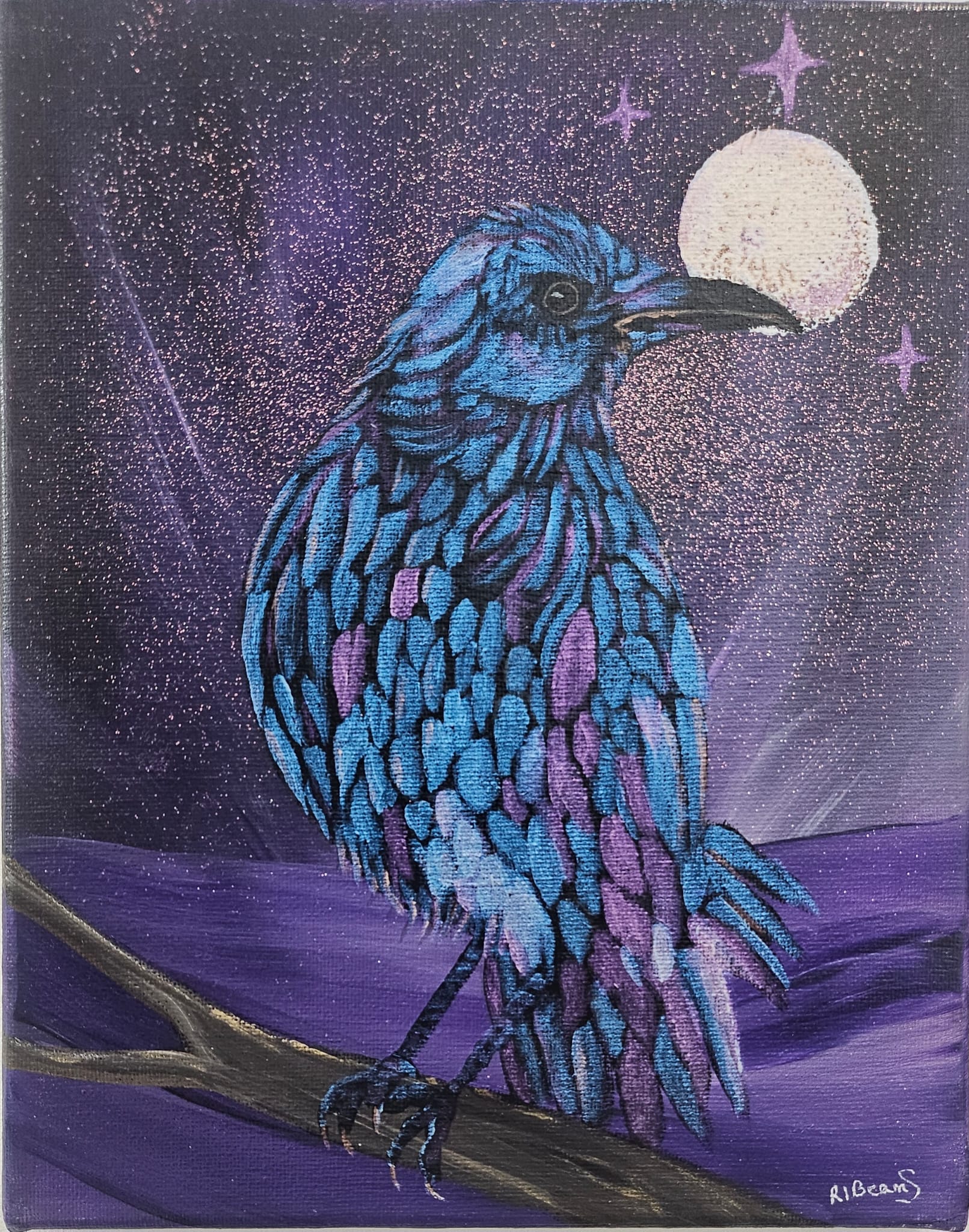 The Raven Beneath the Moon