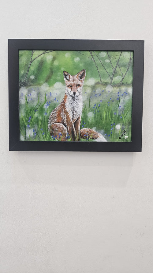 Fox in the Blooming Shade