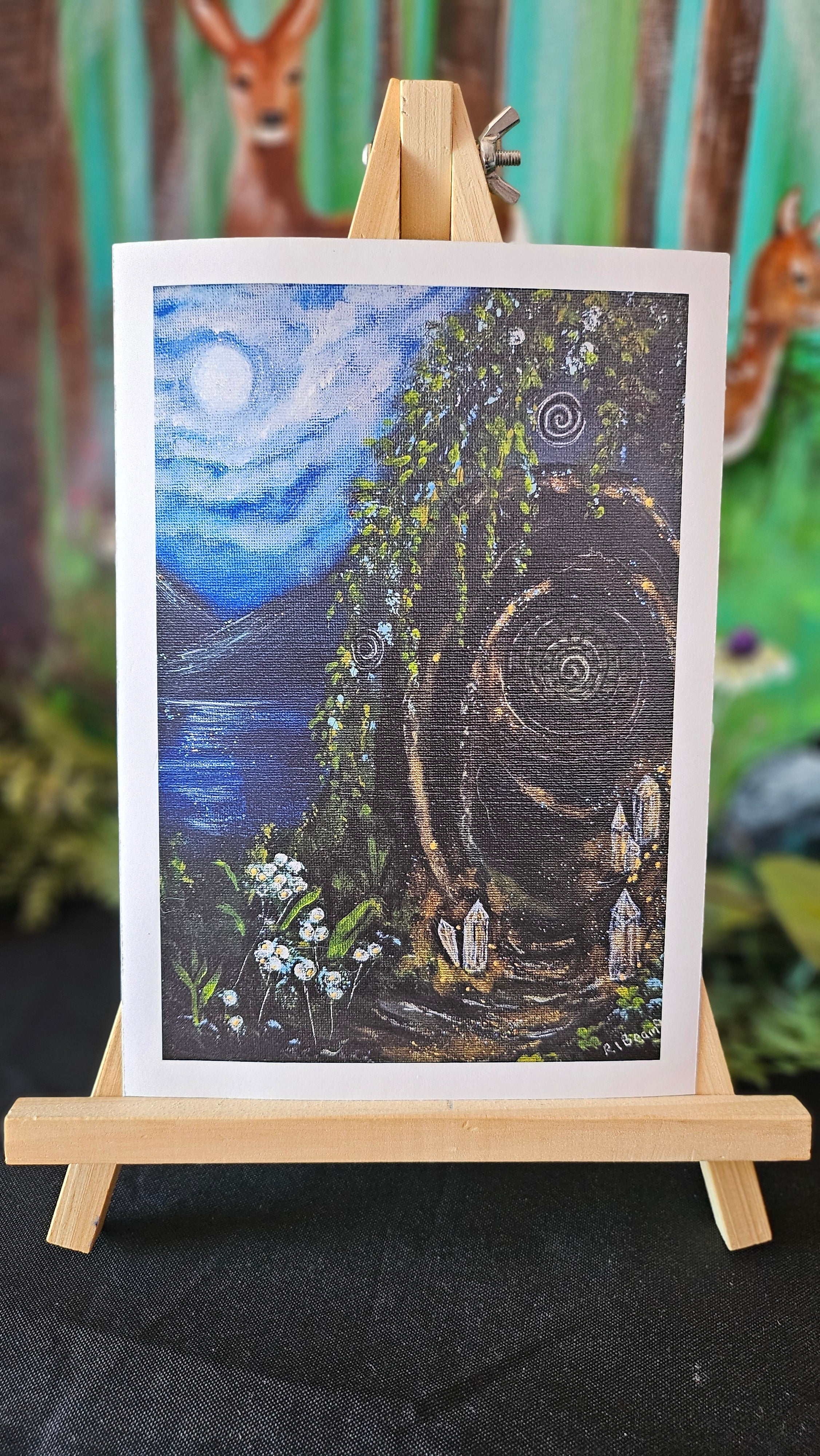The Cave of Quiet Knowing A5 Print