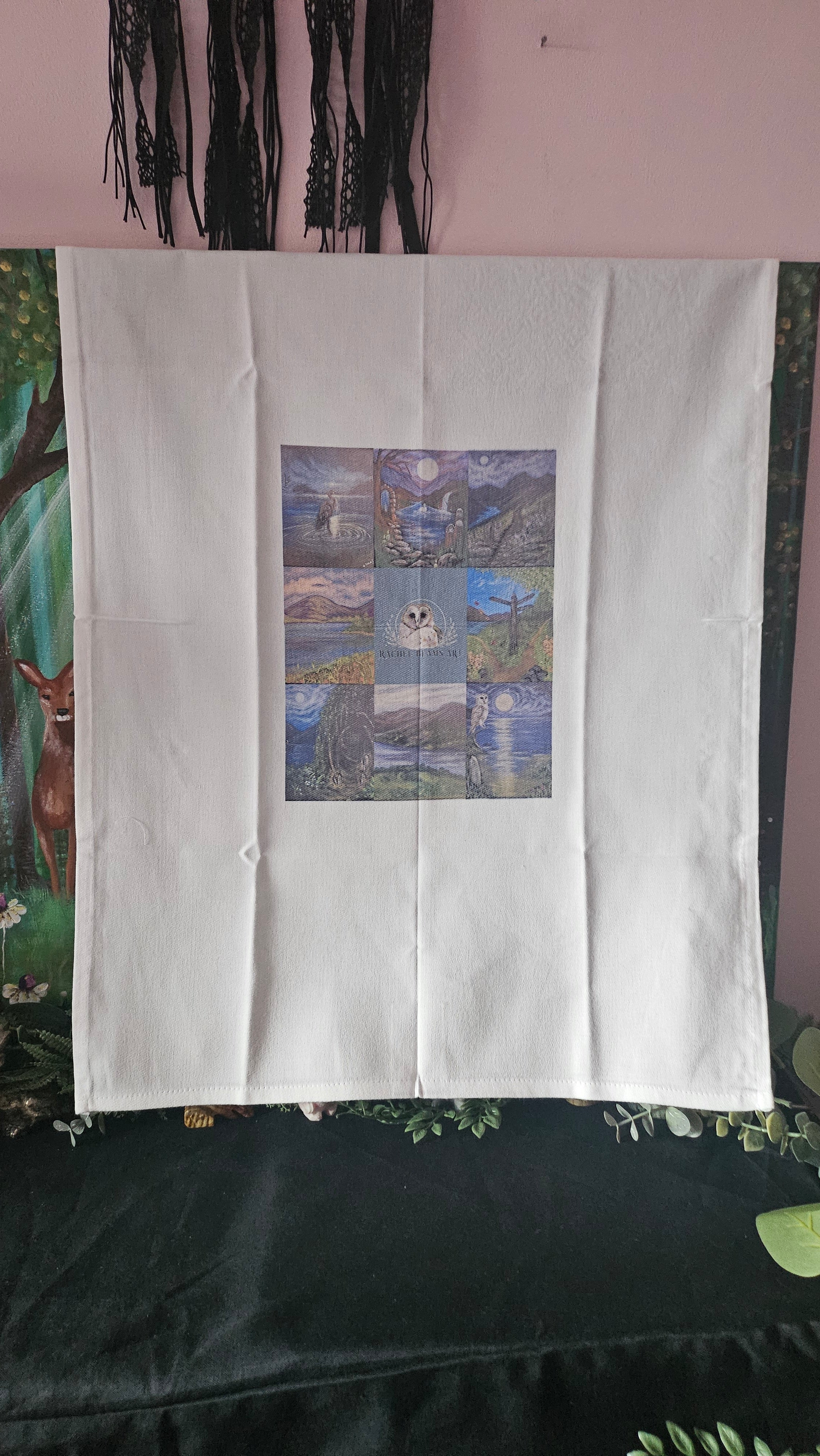 Tea towel - collage