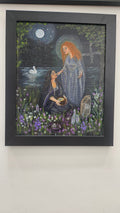 Brigid's light in the Hollow Wood