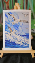Seagulls A5 Print