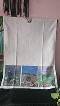 Tea towel - 3 paintings