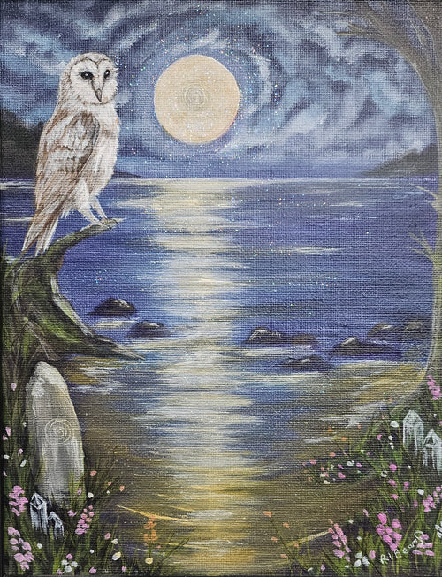 Keeper of Moonlit Wisdom