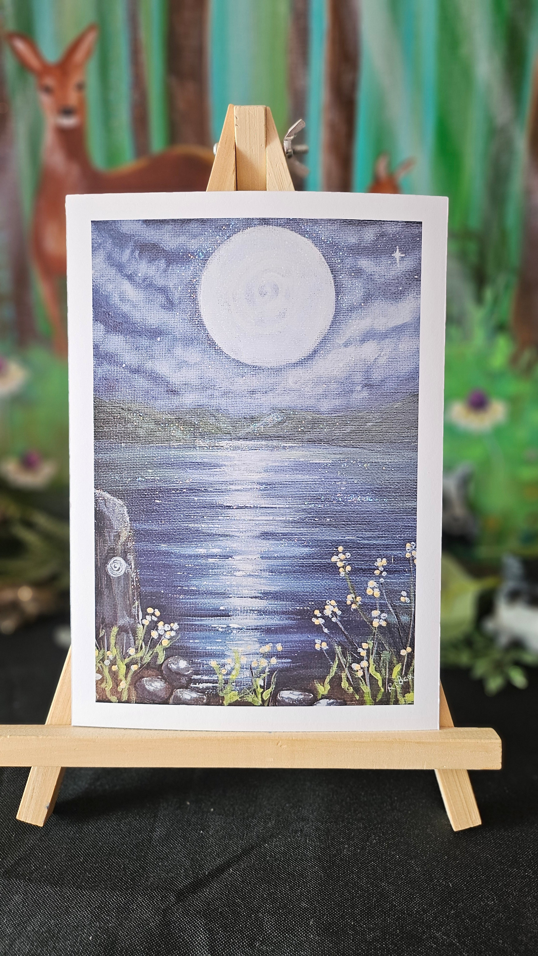 The Moon A5 Print