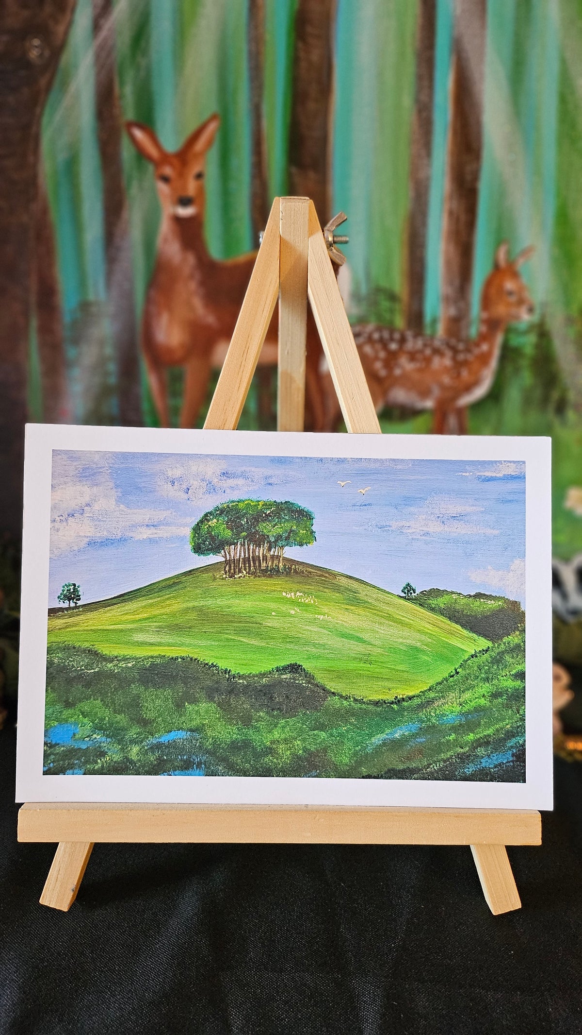 Nearly Home Trees A5 Print