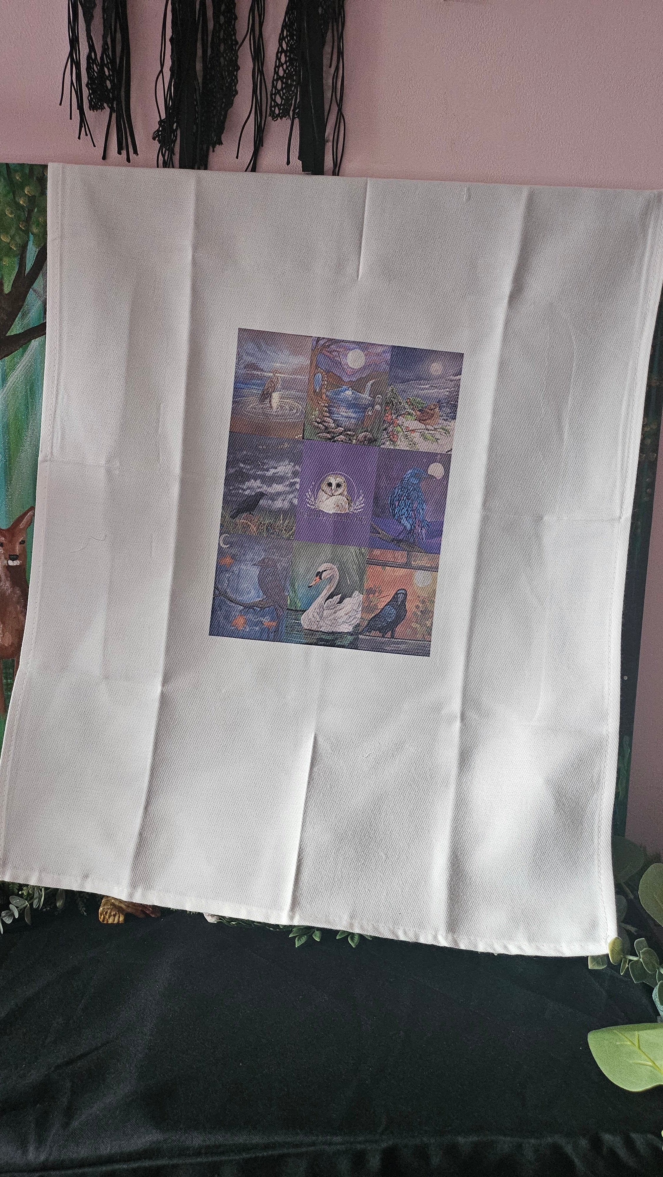 Tea towel - collage