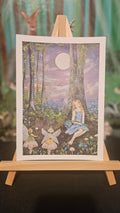 The Bluebell Keeper A5 Print