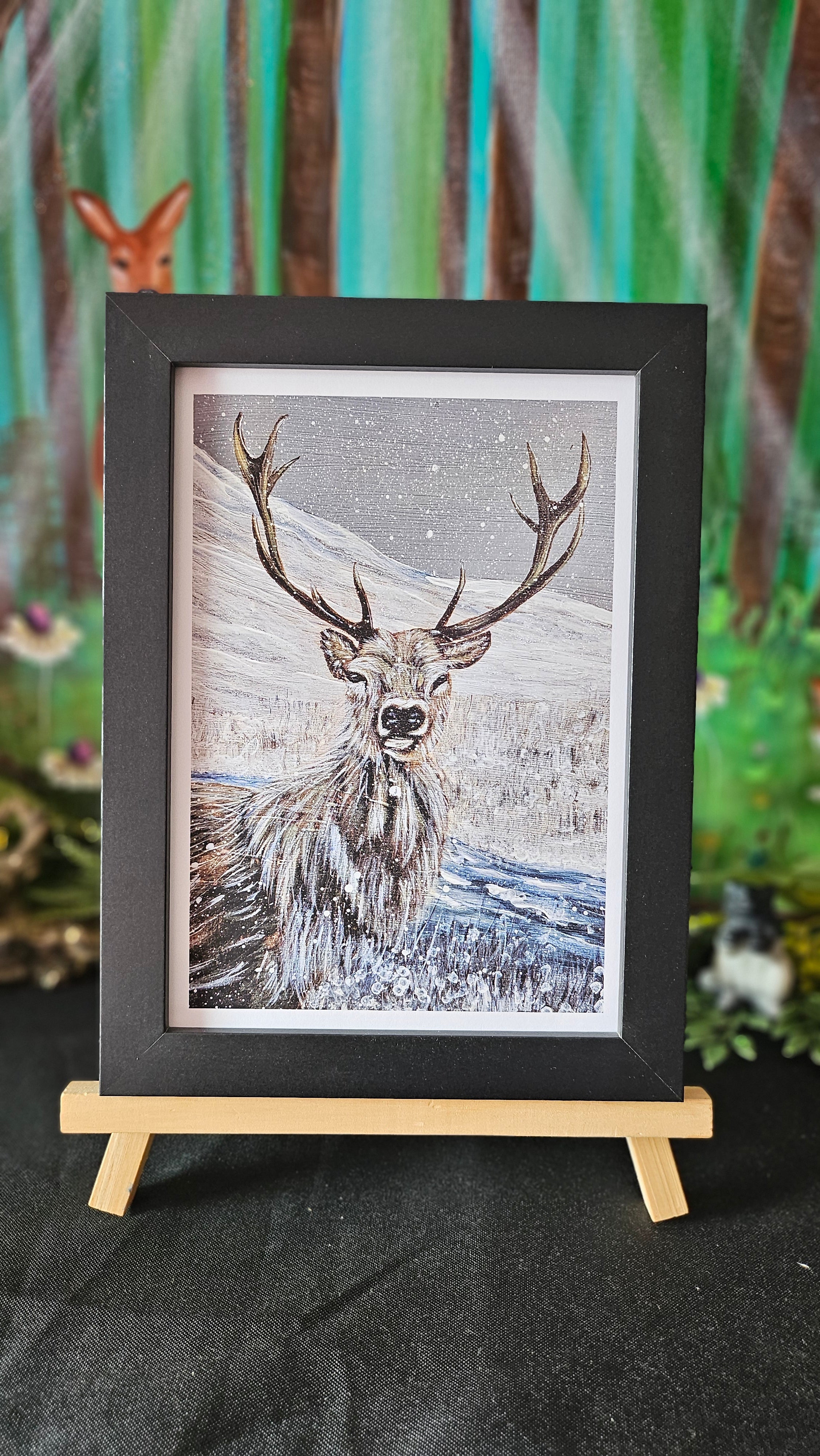 Black Frame for A5 Print
