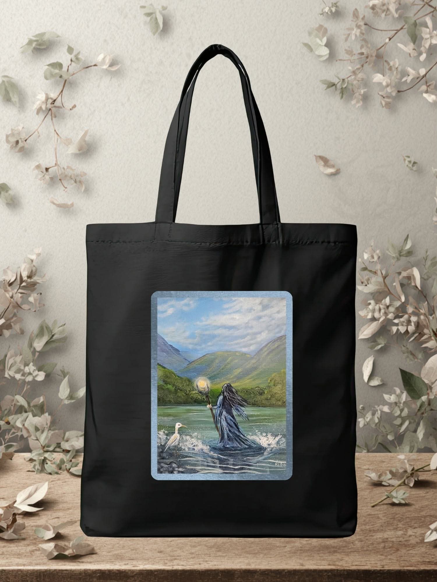 Witch of the Sea Cotton Bag