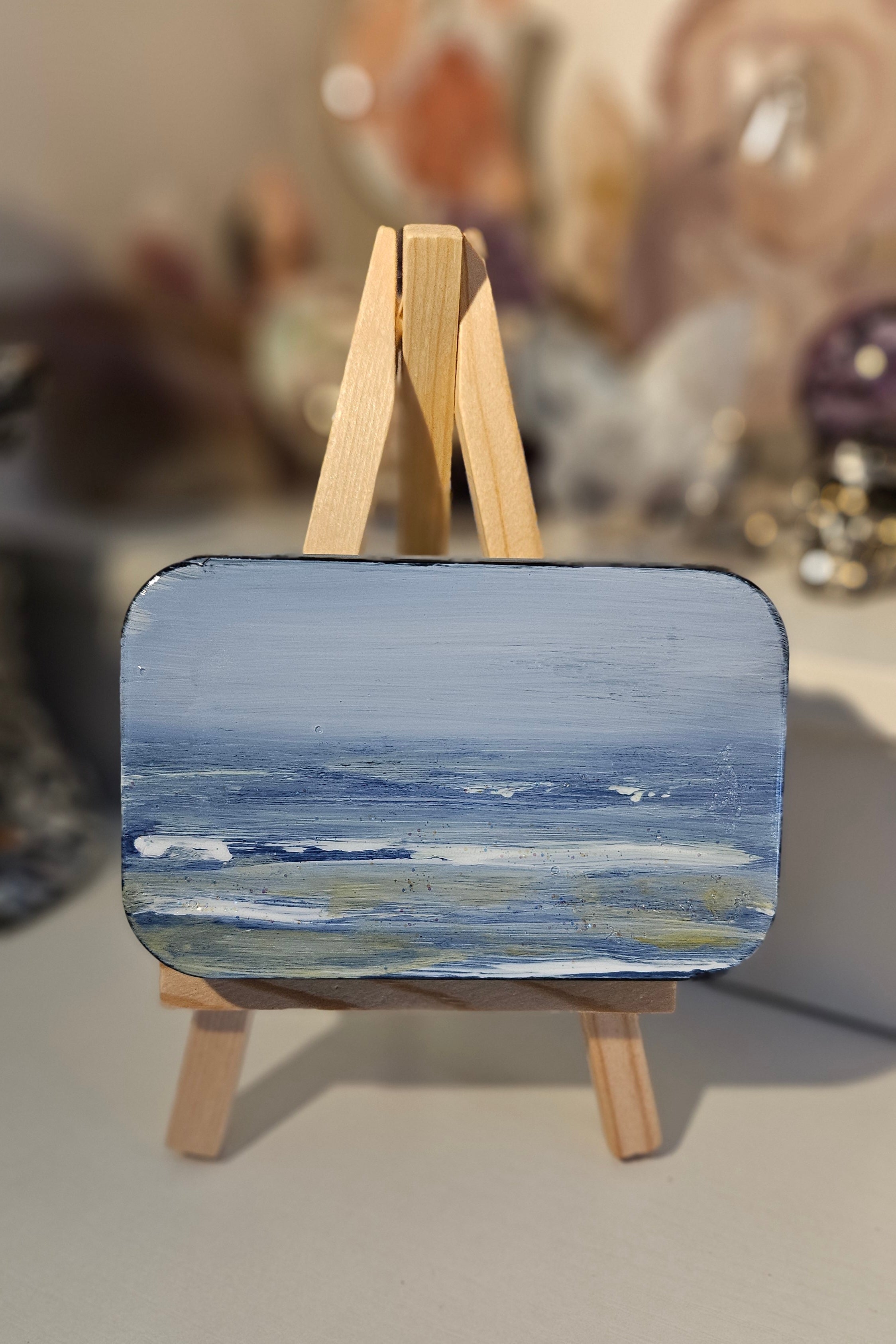 Hand-Painted Landscape & Seascape Tins