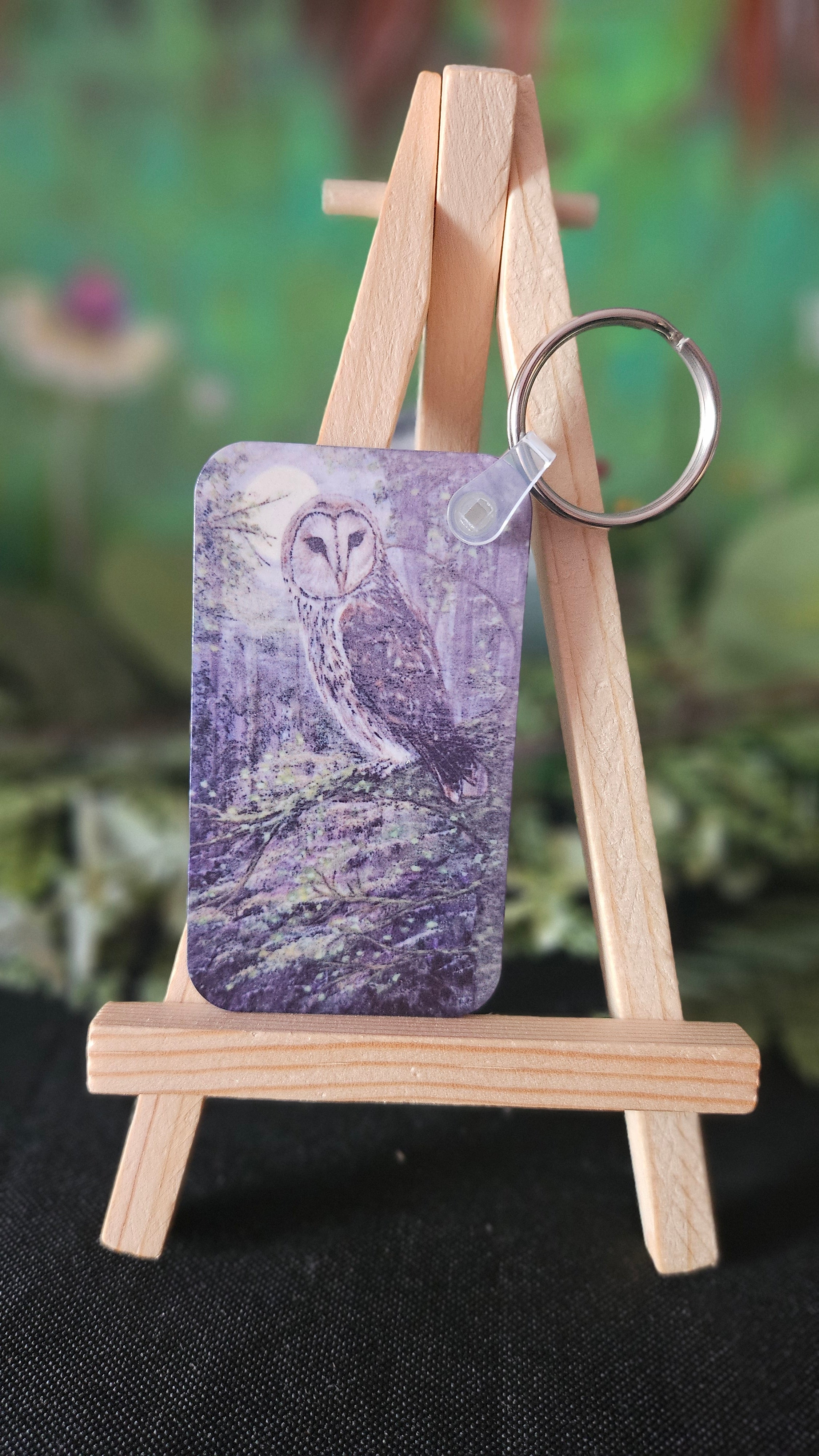 The Keeper of the Quiet Wood Keyring