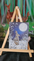 The Yule Hare Greeting Card