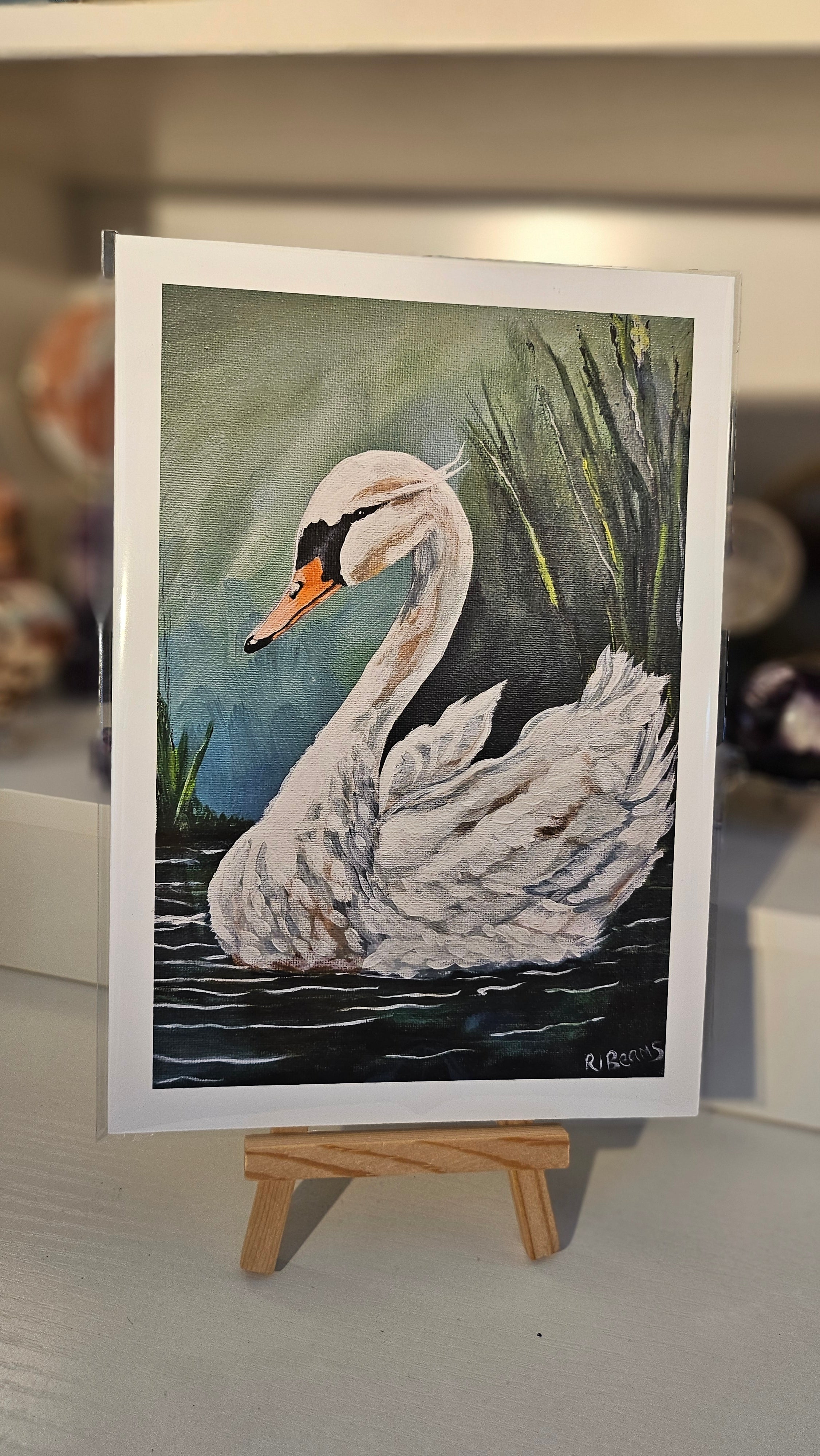 The Swan of Serenity Print