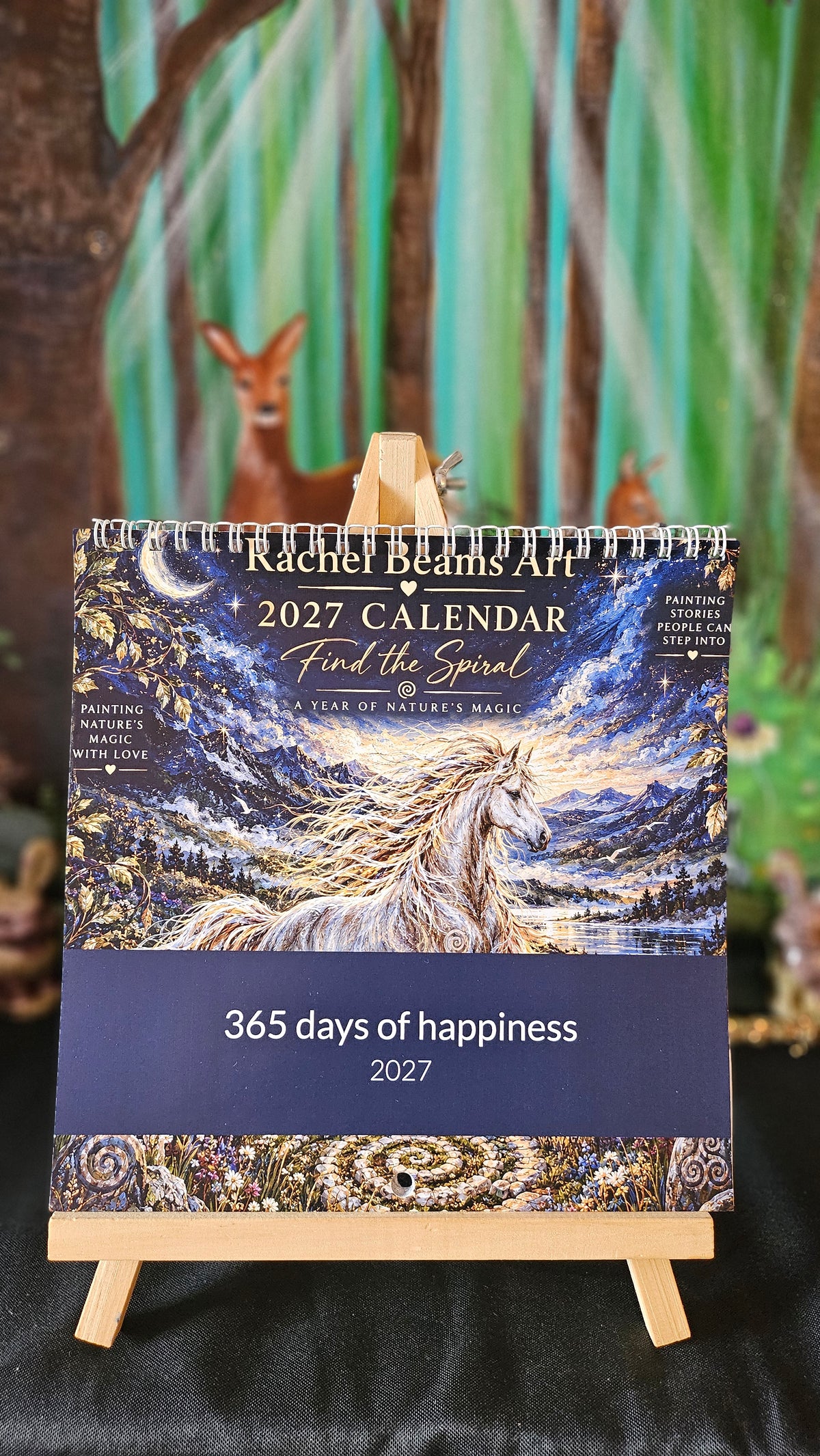 2027 Calendar - Find the Spiral