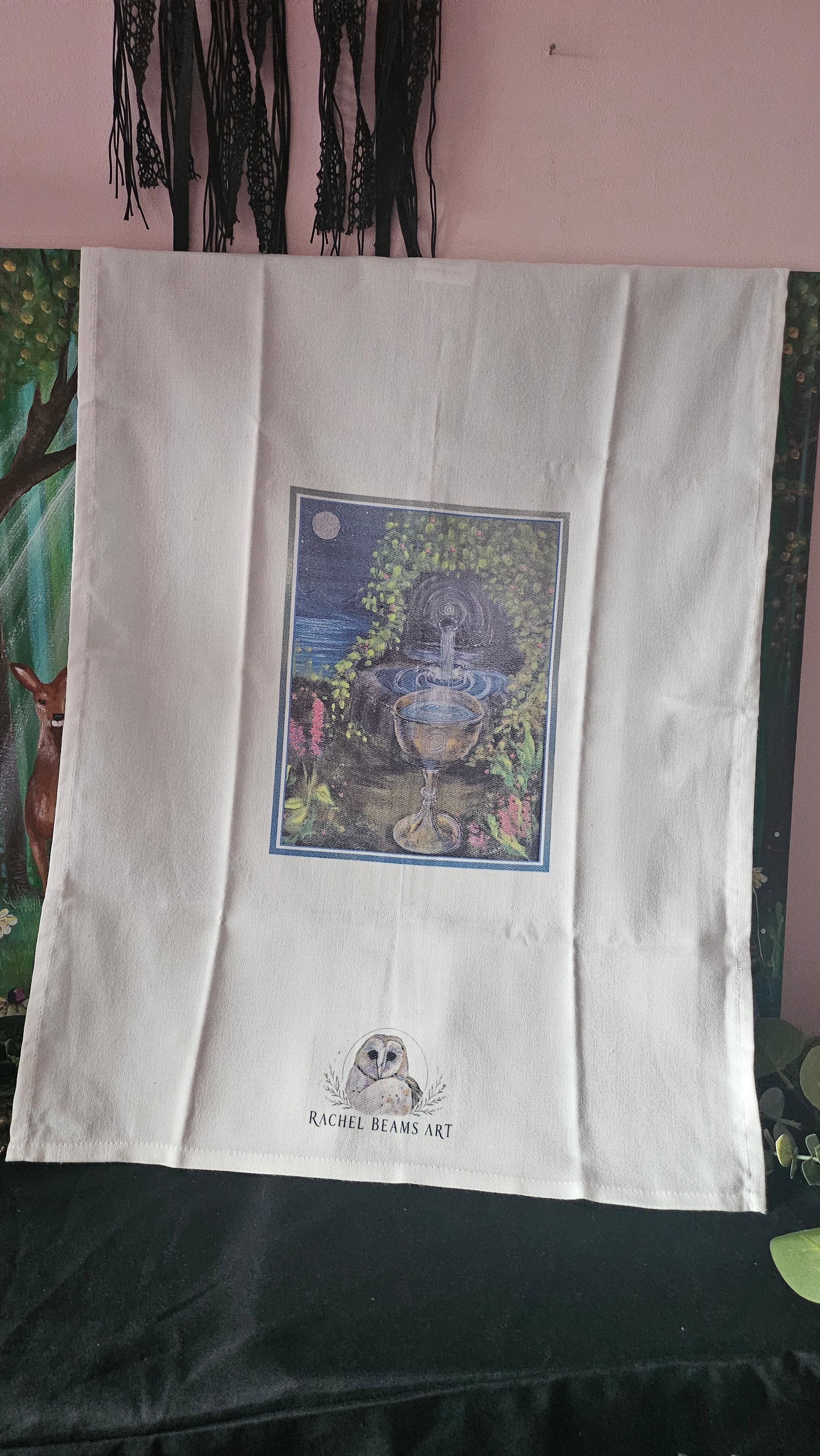 Tea towel - 1 painting