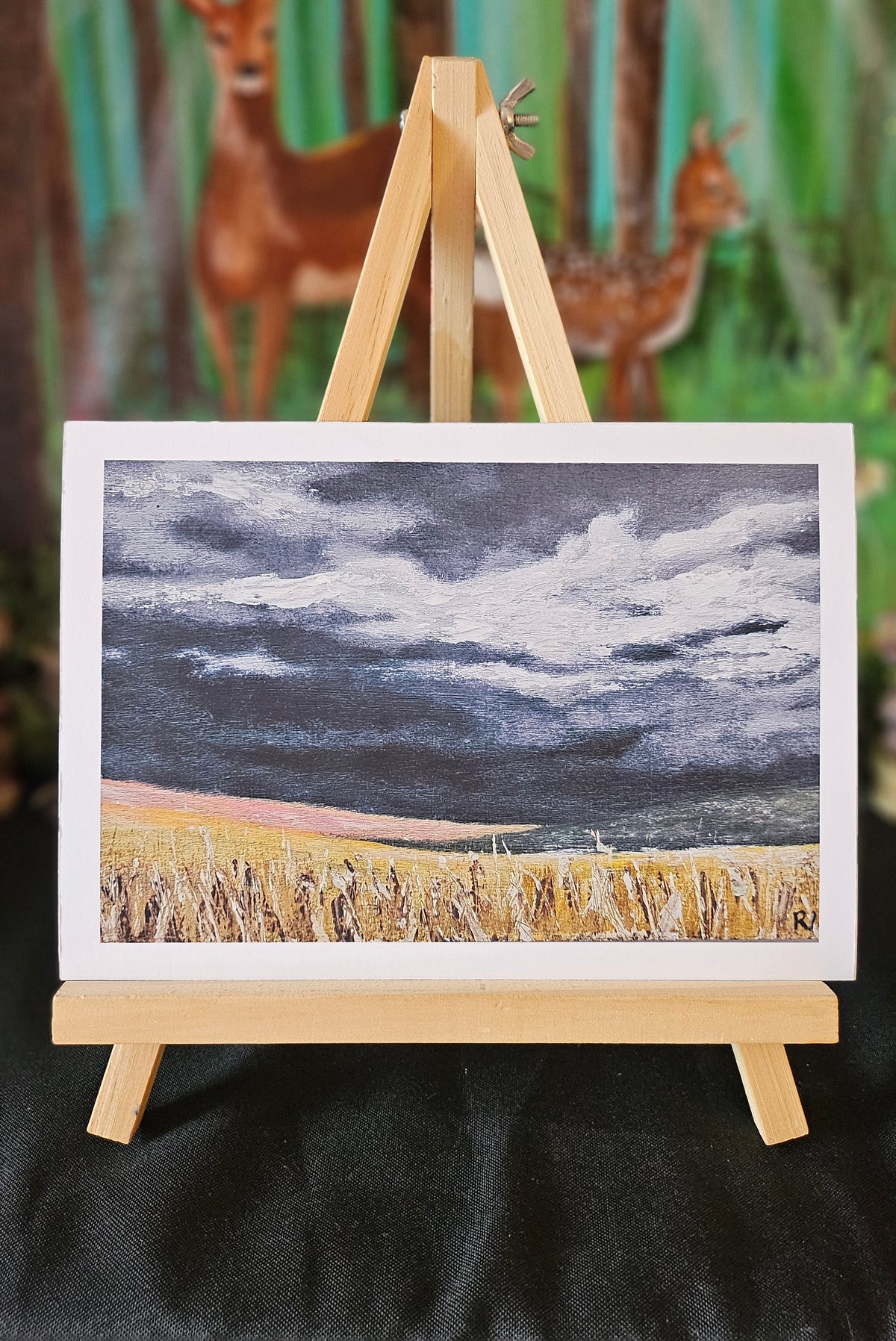 Moody Sky A5 print
