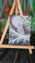 The Yule Owl Greeting Card